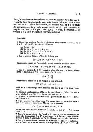 Algebra linear hoffman e kunze