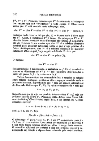 Algebra linear hoffman e kunze