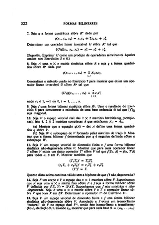 Algebra linear hoffman e kunze