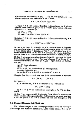 Algebra linear hoffman e kunze
