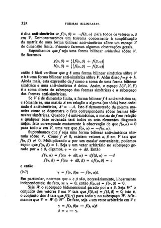 Algebra linear hoffman e kunze