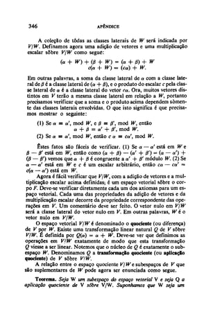 Algebra linear hoffman e kunze