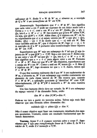 Algebra linear hoffman e kunze