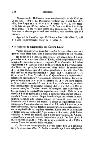 Algebra linear hoffman e kunze