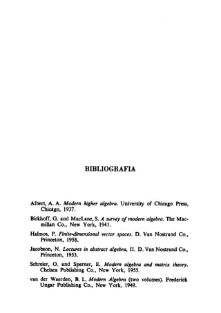 Algebra linear hoffman e kunze
