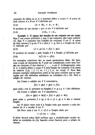 Algebra linear hoffman e kunze