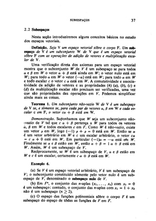 Algebra linear hoffman e kunze
