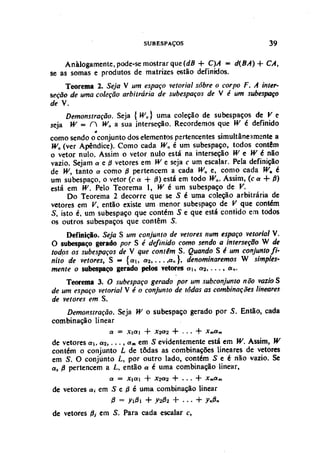 Algebra linear hoffman e kunze