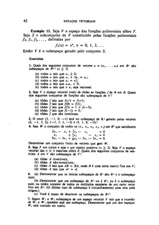 Algebra linear hoffman e kunze