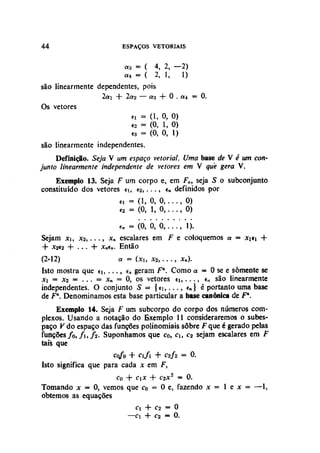 Algebra linear hoffman e kunze