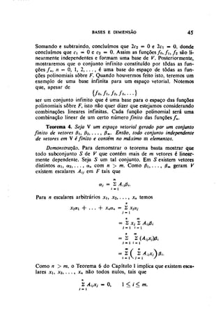 Algebra linear hoffman e kunze
