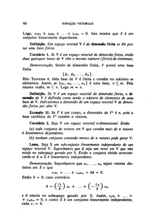 Algebra linear hoffman e kunze