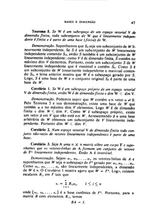 Algebra linear hoffman e kunze