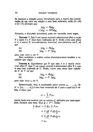 Algebra linear hoffman e kunze