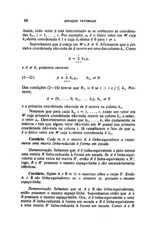 Algebra linear hoffman e kunze