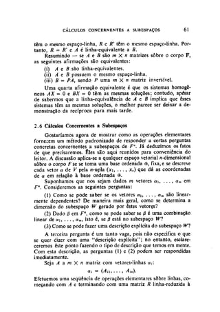 Algebra linear hoffman e kunze