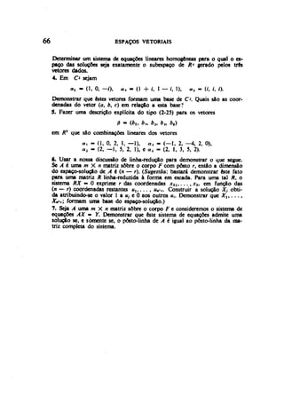 Algebra linear hoffman e kunze