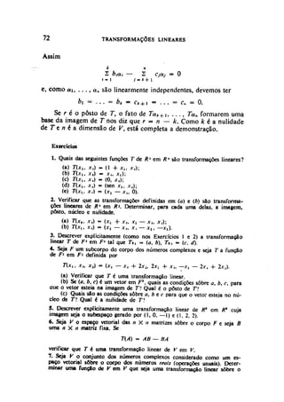 Algebra linear hoffman e kunze