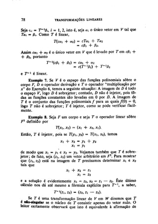 Algebra linear hoffman e kunze