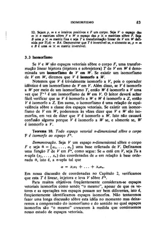 Algebra linear hoffman e kunze