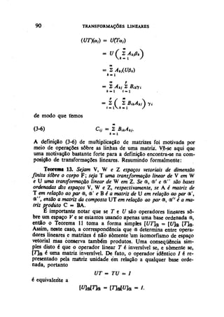 Algebra linear hoffman e kunze