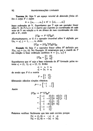 Algebra linear hoffman e kunze