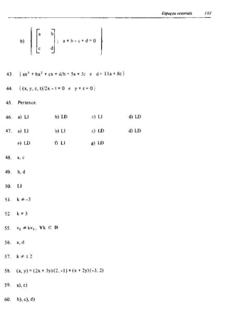 Álgebra linear e geometria analítica 2ª edição