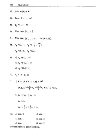 Álgebra linear e geometria analítica 2ª edição