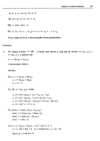 Álgebra linear e geometria analítica 2ª edição