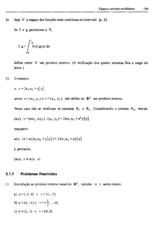 Álgebra linear e geometria analítica 2ª edição