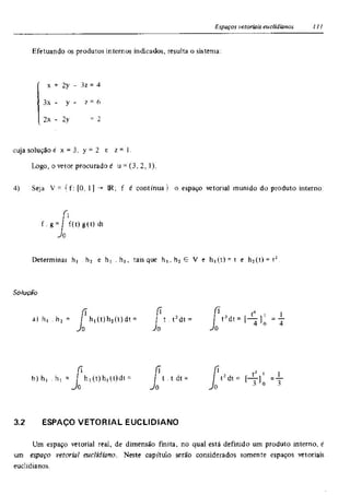 Álgebra linear e geometria analítica 2ª edição