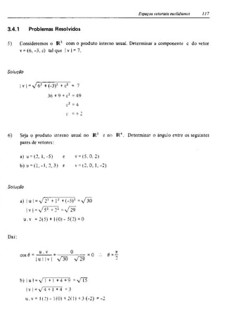 Álgebra linear e geometria analítica 2ª edição
