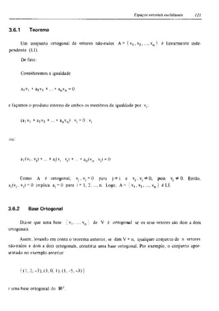Álgebra linear e geometria analítica 2ª edição