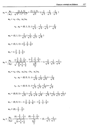 Álgebra linear e geometria analítica 2ª edição