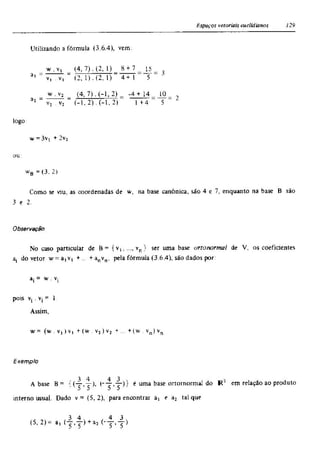 Álgebra linear e geometria analítica 2ª edição