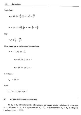 Álgebra linear e geometria analítica 2ª edição