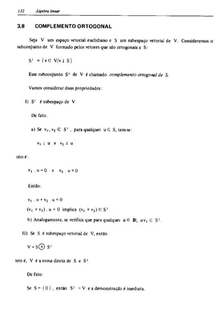 Álgebra linear e geometria analítica 2ª edição
