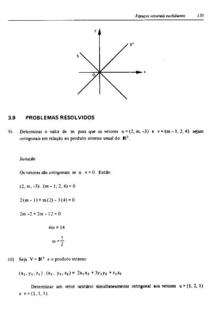 Álgebra linear e geometria analítica 2ª edição