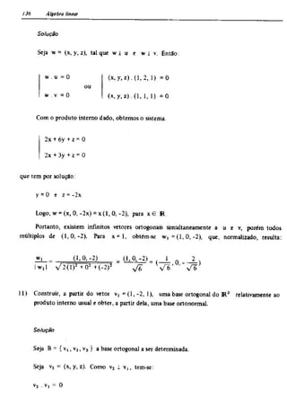 Álgebra linear e geometria analítica 2ª edição