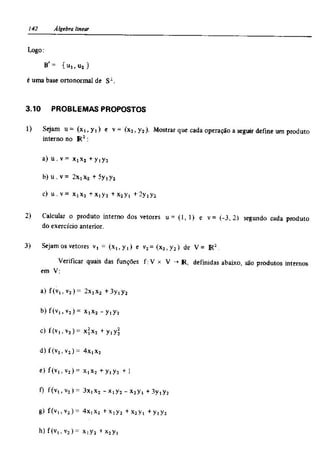 Álgebra linear e geometria analítica 2ª edição