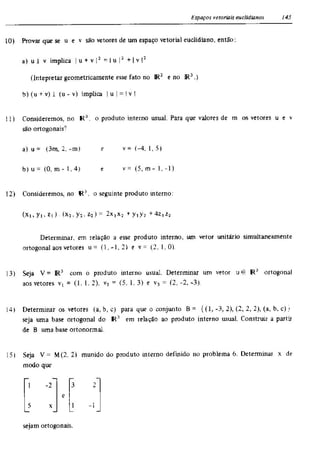 Álgebra linear e geometria analítica 2ª edição