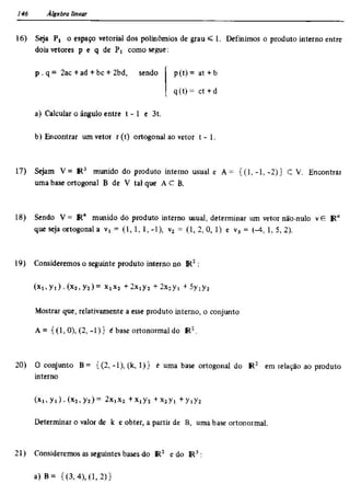 Álgebra linear e geometria analítica 2ª edição