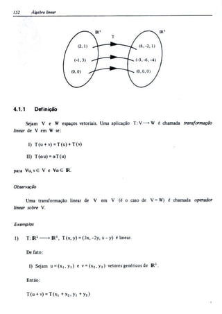 Álgebra linear e geometria analítica 2ª edição