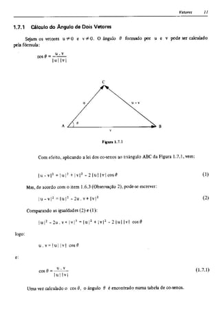 Álgebra linear e geometria analítica 2ª edição