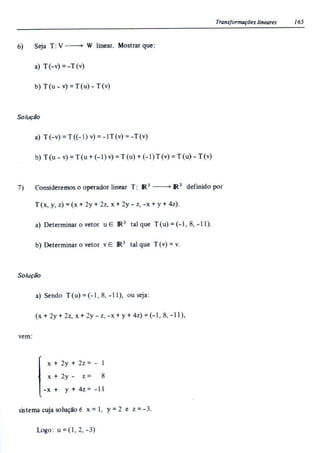 Álgebra linear e geometria analítica 2ª edição