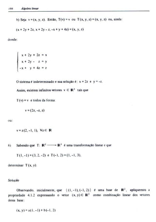 Álgebra linear e geometria analítica 2ª edição