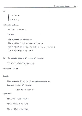 Álgebra linear e geometria analítica 2ª edição