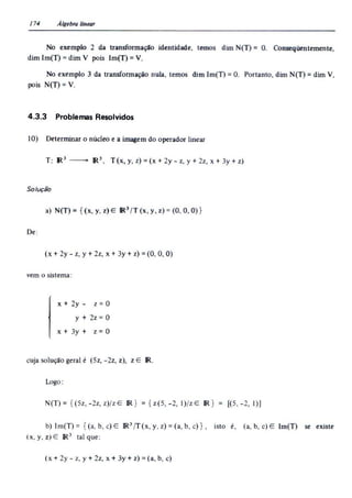 Álgebra linear e geometria analítica 2ª edição