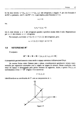 Álgebra linear e geometria analítica 2ª edição