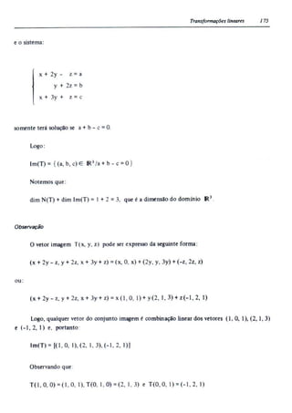 Álgebra linear e geometria analítica 2ª edição